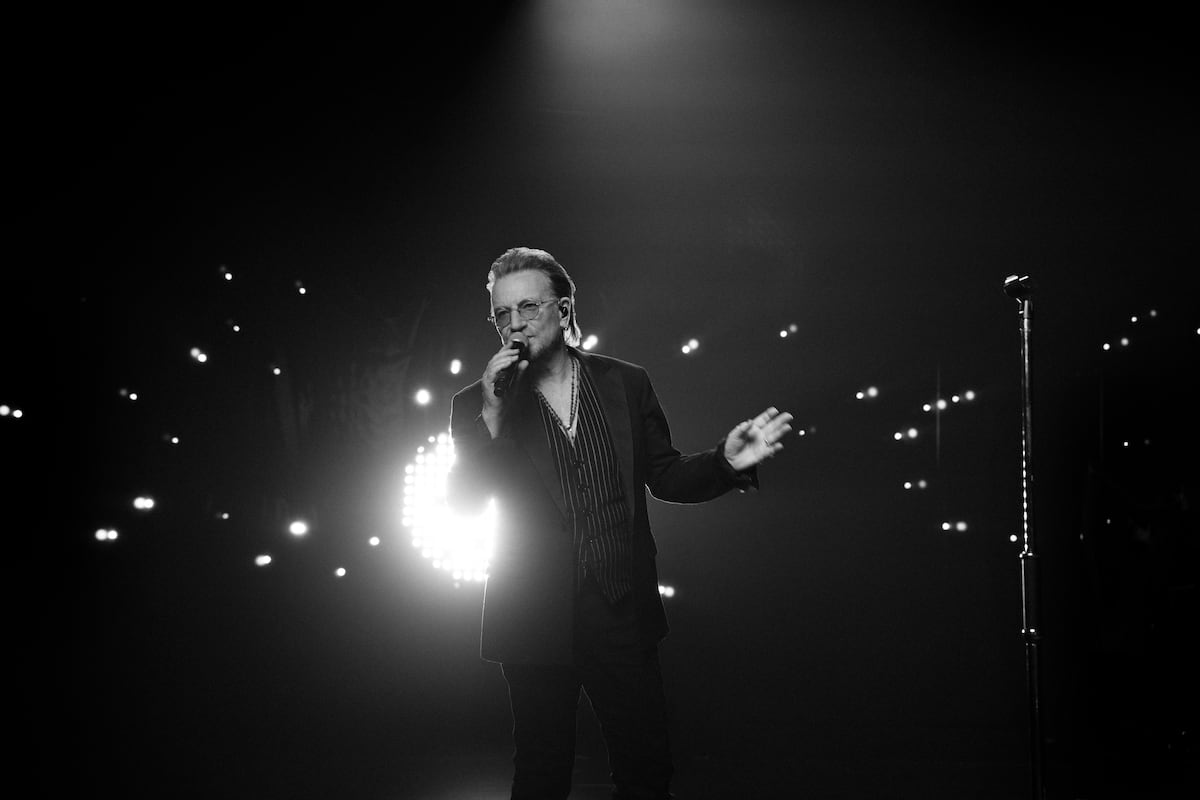 Bono narrates his life (and his traumas) in a monologue. It's all intense, just like him