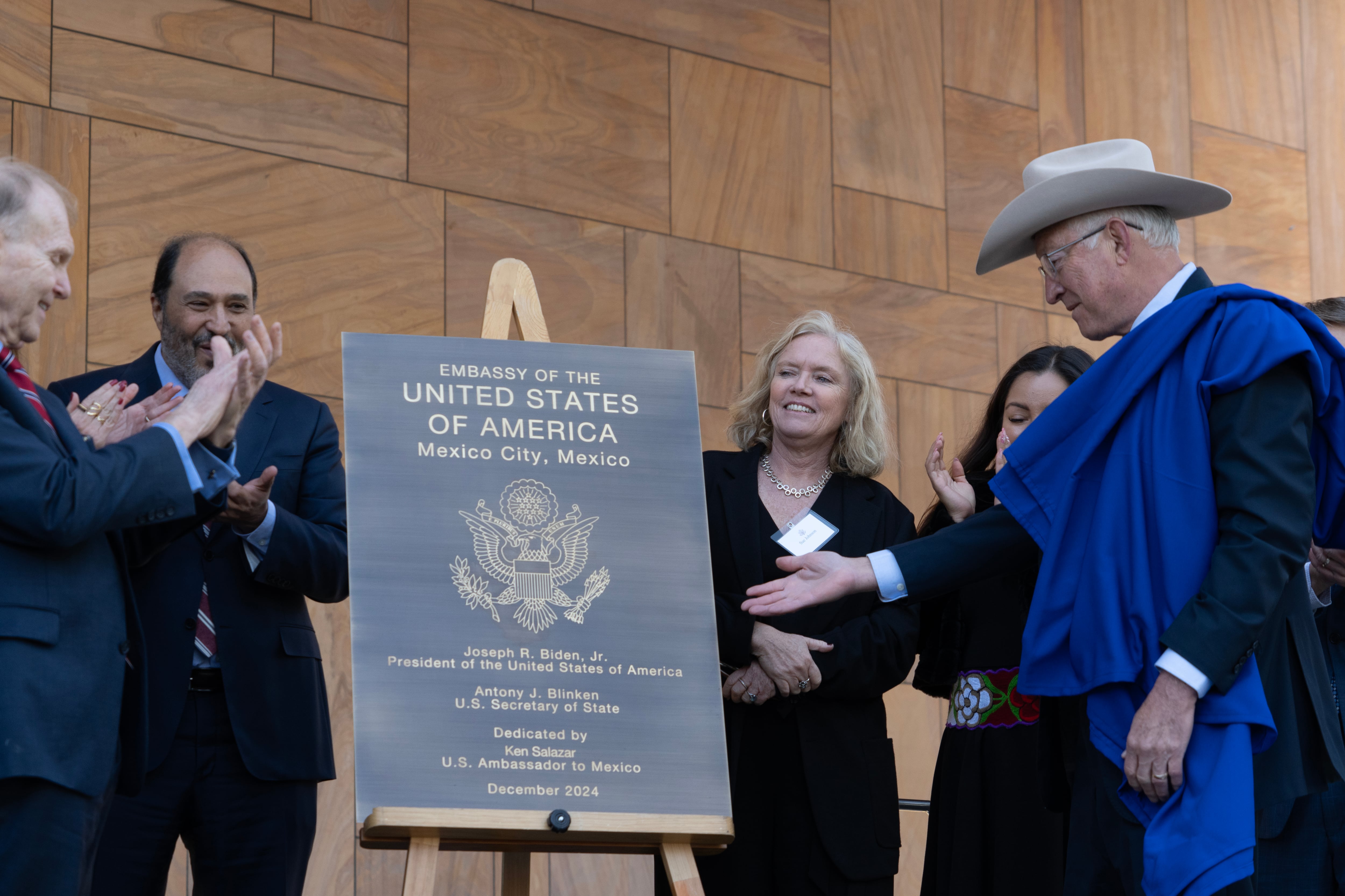 Estados Unidos presenta su nueva embajada en México en medio de la incertidumbre por Trump