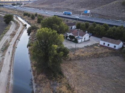 El canal del jarama en Borox (Toledo)