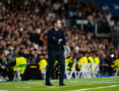 Lampard durante el encuentro que enfrenta al Chelsea con el Real Madrid en el Santiago Bernabéu.