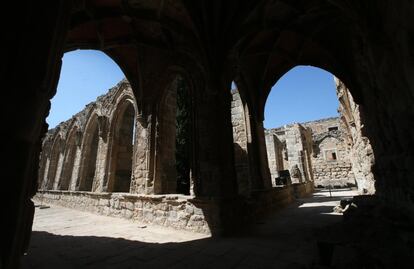 El monasterio de Santa María de la Real de Valdeiglesias, en Pelayos de la Presa, en 2014.