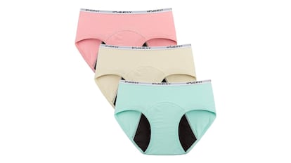 Este pack de bragas menstruales para niñas es top ventas en Amazon.