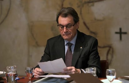 El presidente de la Generalitat, Artur Mas.