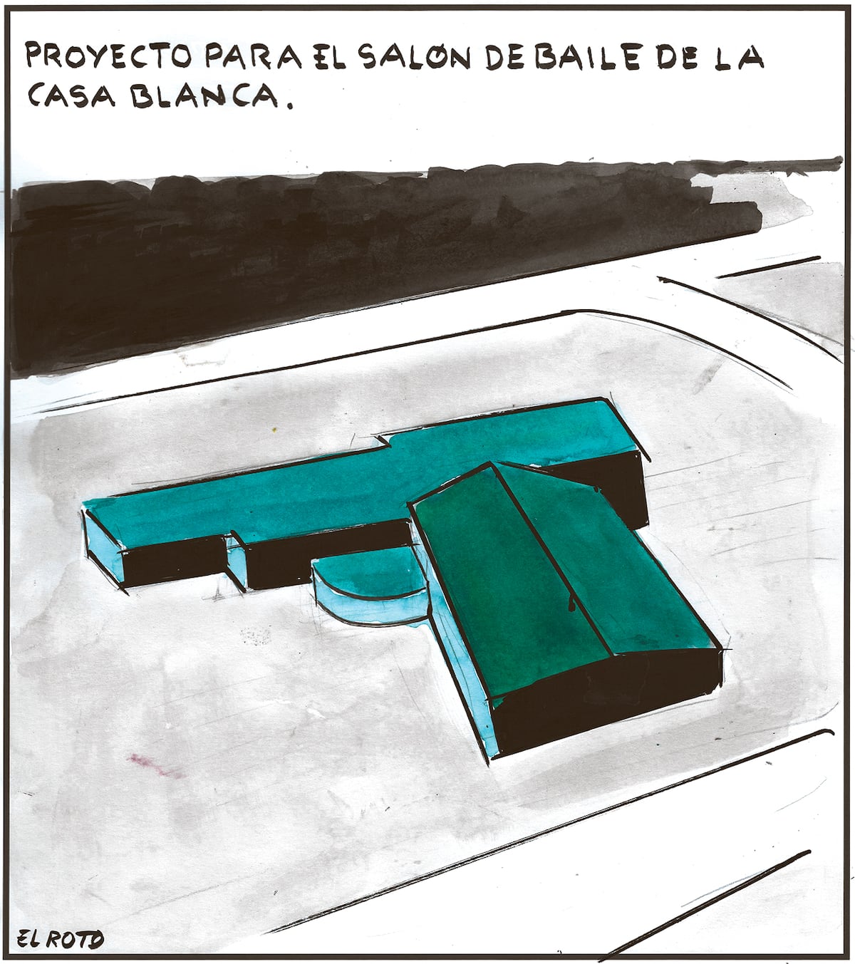 El Roto: El salón de baile