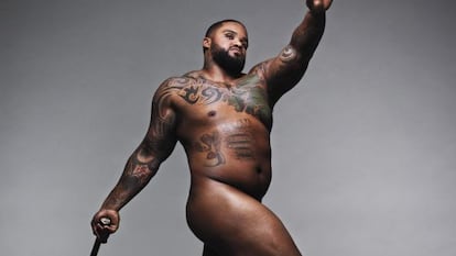 La imagen de Prince Fielder que se usó en la portada de la revista 'ESPN'