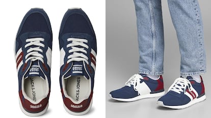 Estas zapatillas masculinas de la firma Jack & Jones presentan un diseño muy elegante y versátil.