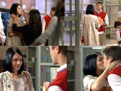 Secuencia del encuentro entre Yoli y Culebra.