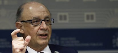 El ministro de Hacienda en funciones, Crist&oacute;bal Montoro.