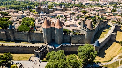 Ciudad Fortificada de Carcasona, Francia.