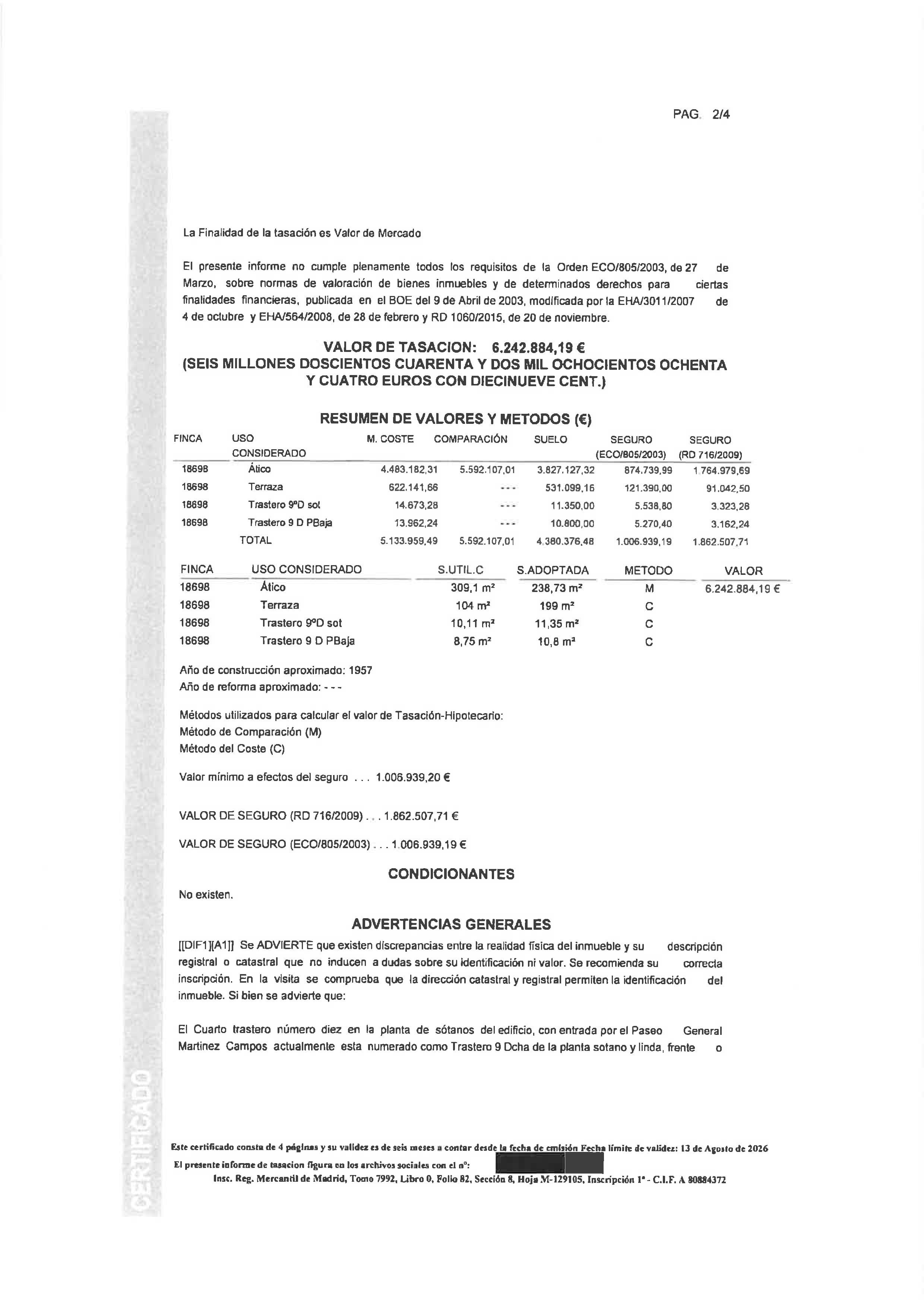 Un informe de 224 páginas que no responde a las preguntas fundamentales: quién ordenó la compra y por qué un ático