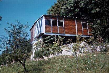 La casa que Jean Prouvé contruyó en 1954.