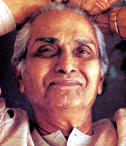 Retrato de Ramesh Balsekar. 