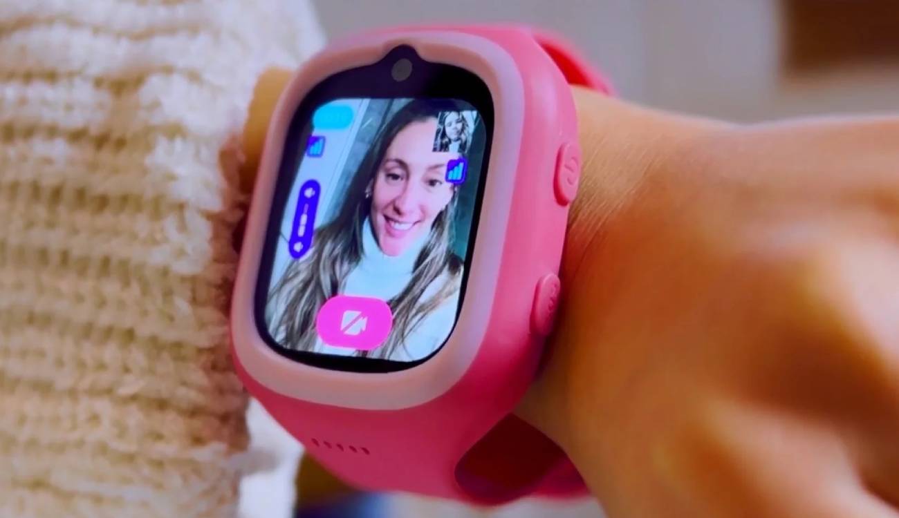  Este reloj para niños permite hacer videollamadas, además de modo walkie y GPS