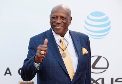 Louis Gossett, Jr. en una entrega de premios en Pasadena, California, en febrero de 2016.  