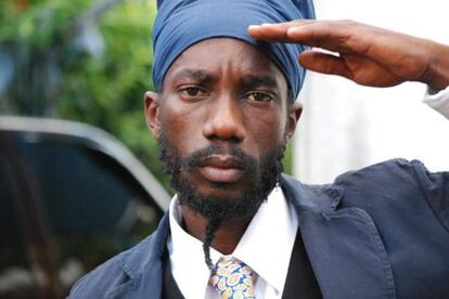 El cantante jamaicano Sizzla Kalonji.