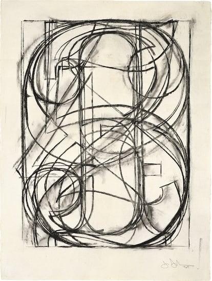 '0 Through 9' (1960), litografía de Jasper Johns con uno de sus temas recurrentes: los números.