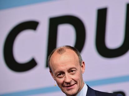Friedrich Merz al anunciar el 16 de noviembre que se postula para liderar la CDU