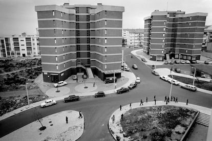 Bloques de edificios en el barrio lisboeta de Olivais.