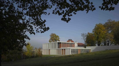 Museo de Literatura Moderna en Marbech am Neckar (Alemania), un diseño de David Chipperfield