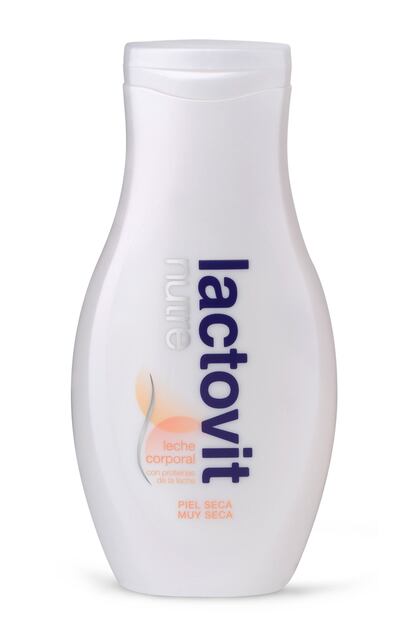 La solución de las pieles muy secas llega de la mano de Lactovit Nutre, con una fórmula altamente hidratante a base de proteínas que puede hasta con las zonas más extremadamente secas del cuerpo. Se vende en perfumerías y grandes superficies (c.p.v.).