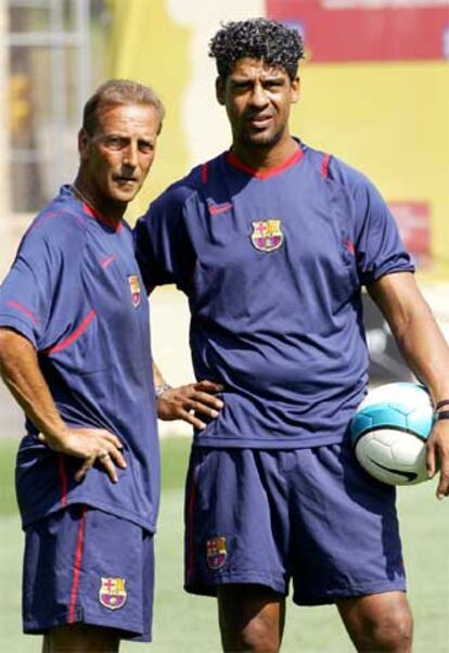Johan Neeskens y Frank Rijkaard.