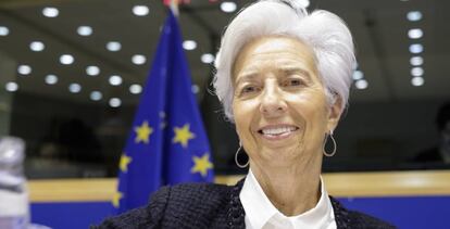 Christine Lagarde, presidenta del BCE