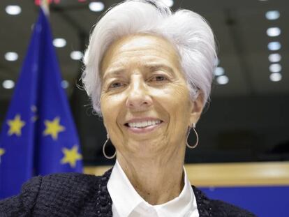 Christine Lagarde, presidenta del BCE