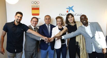 Illana, Gir&oacute;, Blanco, Pascual,Ciobanu y Lino, en CaixaForum. 