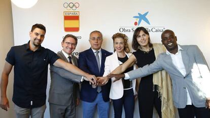 Illana, Gir&oacute;, Blanco, Pascual,Ciobanu y Lino, en CaixaForum. 