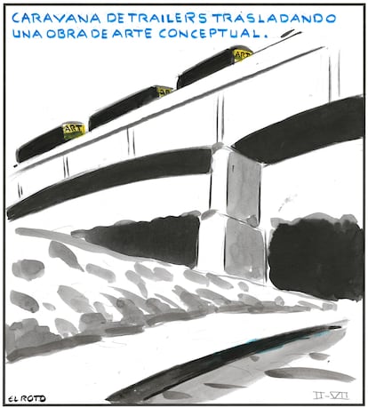 El Roto: caravana de arte conceptual