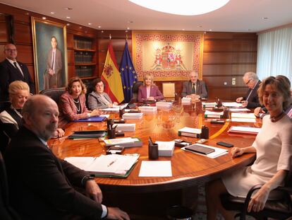 Primer pleno del Tribunal Constitucional tras su renovación, el 24 de enero.