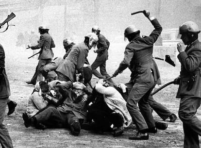 La imatge més icònica de Manel Armengol, de l’1 de febrer de 1976.