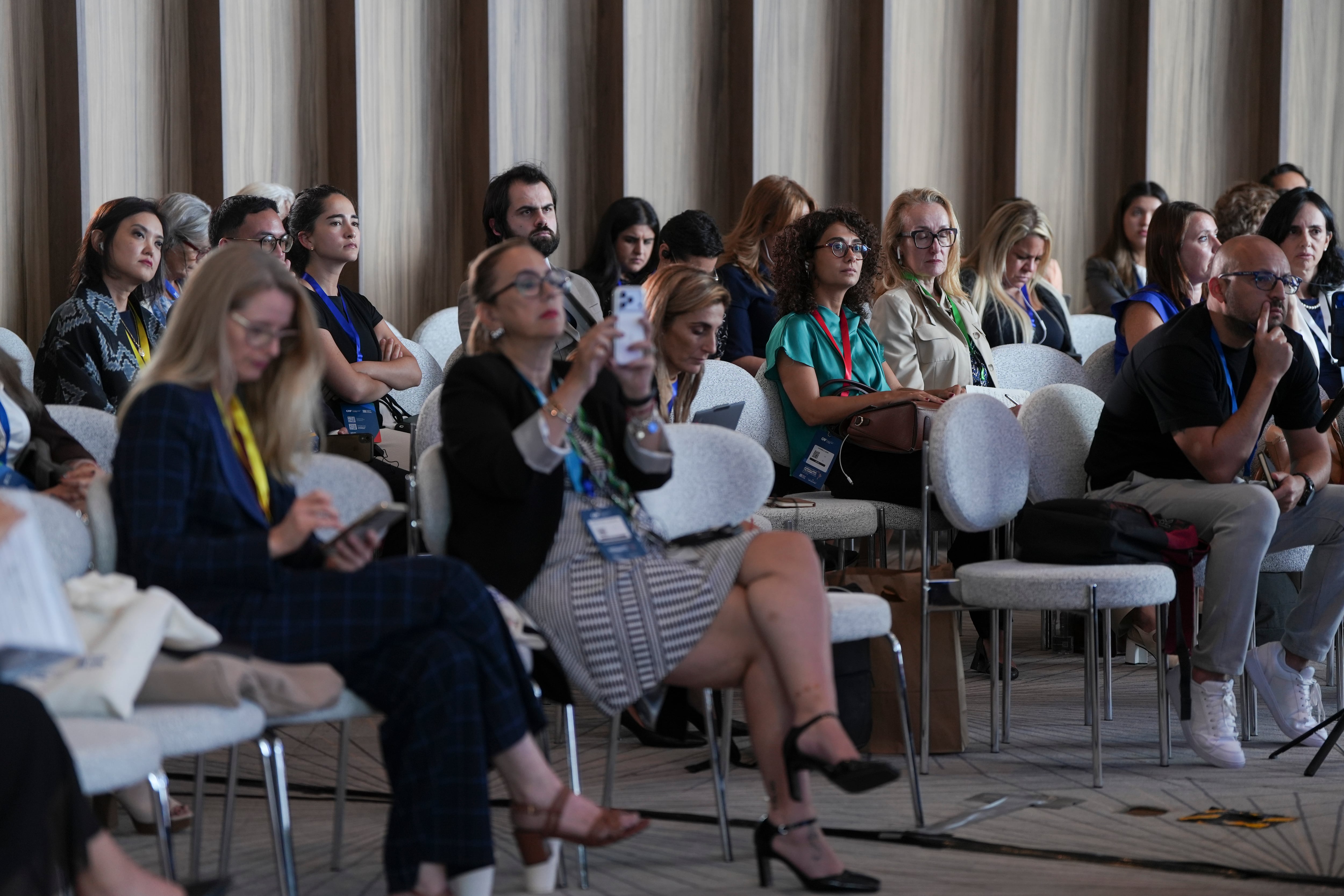 Asistentes al evento.
