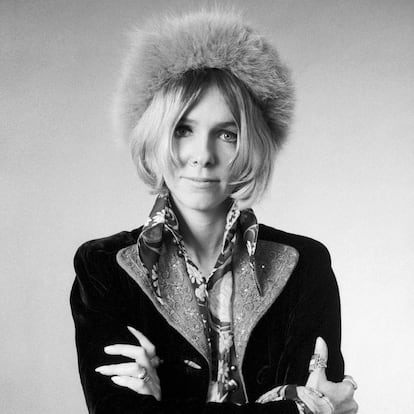 Anita Pallenberg retratada por Wolman. Foto: Baron Wolman