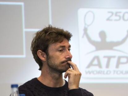 El tenista y promotor del Open de Tenis Valencia, Juan Carlos Ferrero.