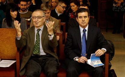 Matas y Antonio Alemany, durante el juicio.