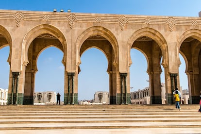 Gran mezquita Hassan II, en Casablanca (Marruecos)