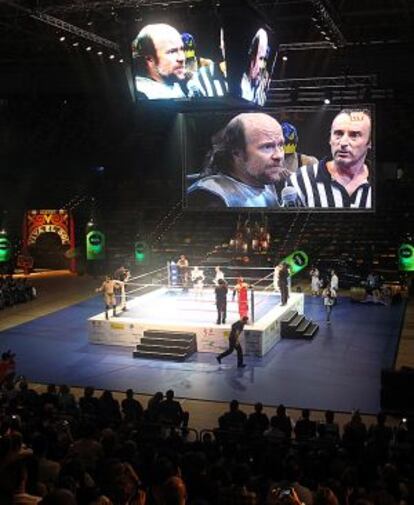 Un momento de la gala de ayer, presentada por Santiago Segura.
