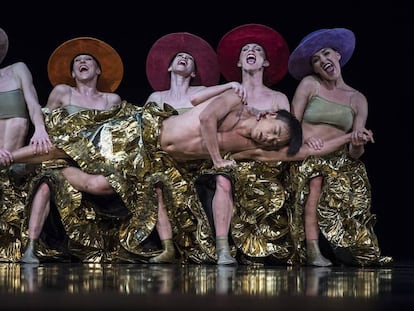 Un momento del espectáculo 'En compañía de Jiri Kilian', del Ballet de Montecarlo.