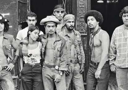 Los Dragons del Bronx en 1975. No fueron tan relevantes como algunos de sus rivales, pero eran fotogénicos, los jodidos.