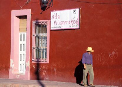 La calle de la Independencia en Queretaro.