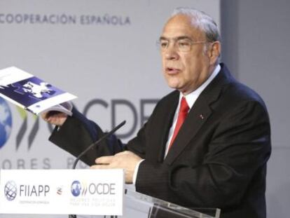 Ángel Gurría, president of the OECD, which is launching a global tax avoidance project.