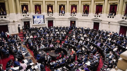 La Cámara de Diputados del Congreso argentino