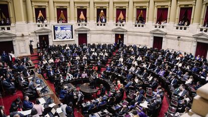 La Cámara de Diputados del Congreso argentino