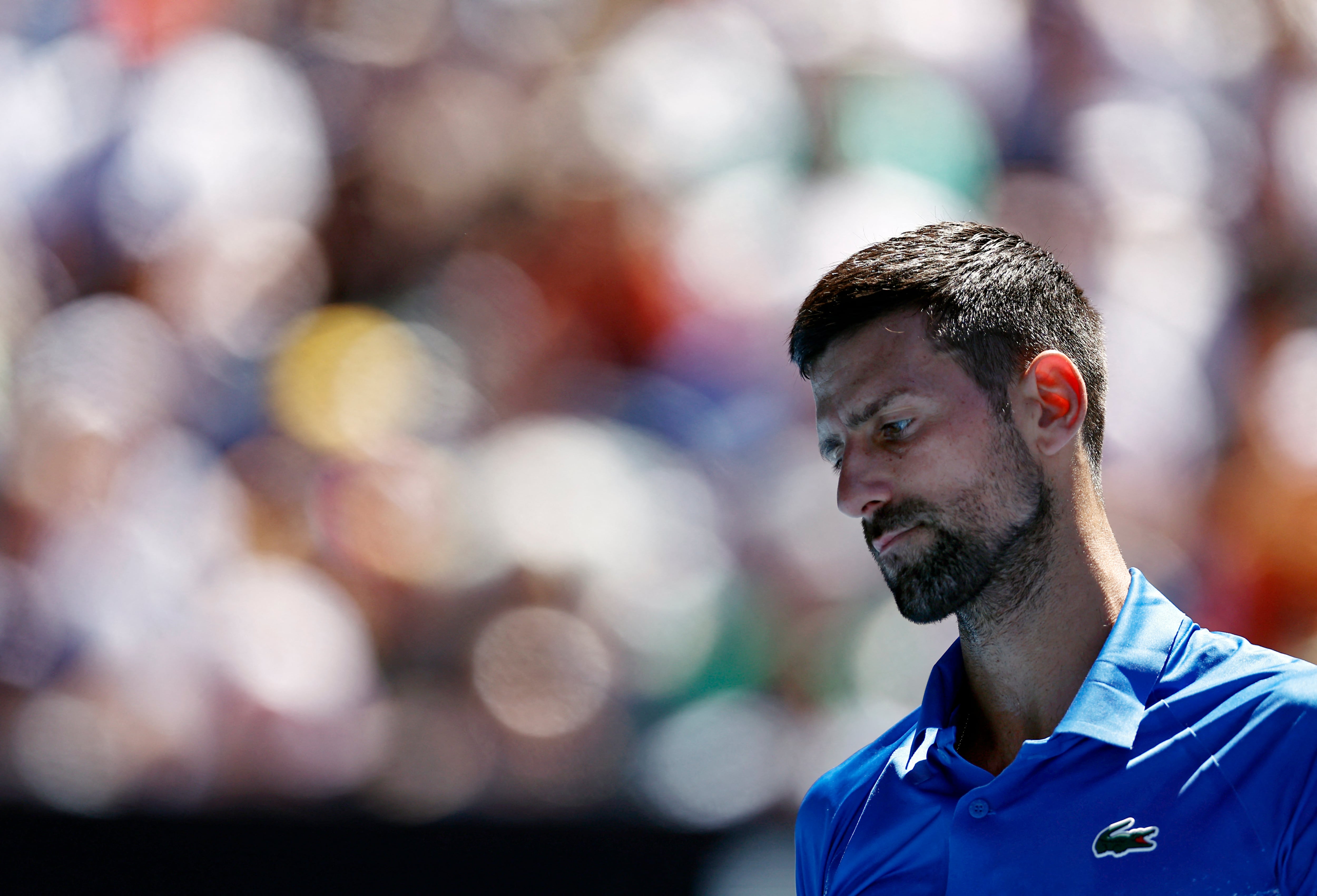 La asincronía de Djokovic: los gestos frente al juego