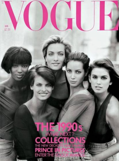 Portada de 'Vogue' con las modelos de Elite.