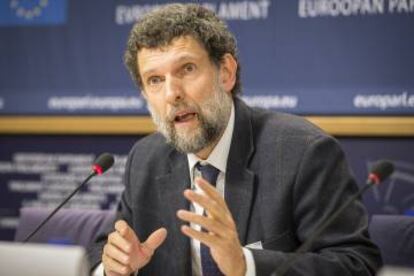 Osman Kavala, en 2014.