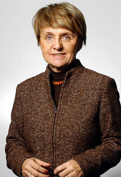 La comisaria de Política Regional, Danuta Hübner.