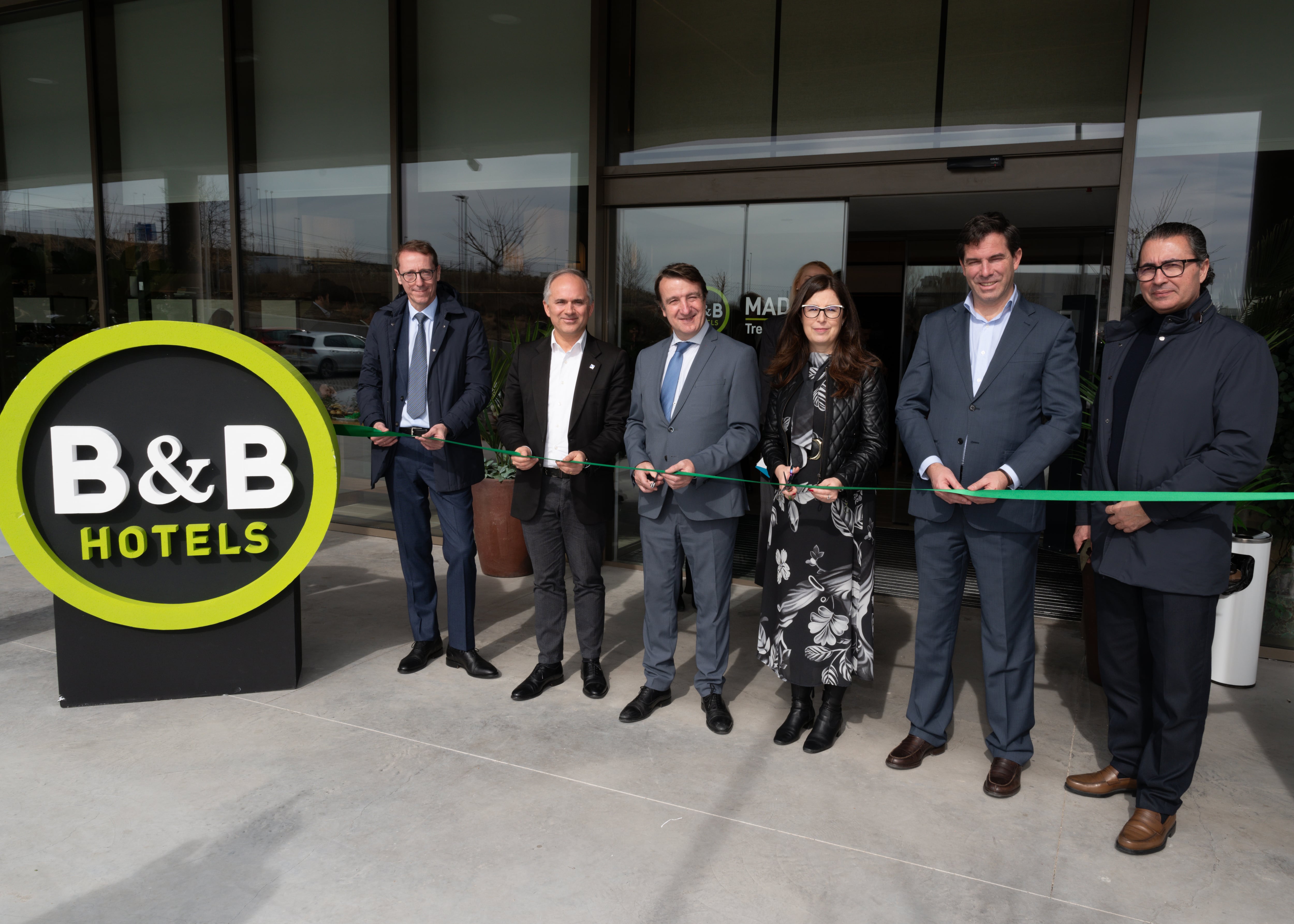 Lucía Méndez Bonito, consejera delegada de B&B en España y Portugal, durante la inauguración del último hotel de la cadena en Tres Cantos (Madrid), el pasado miércoles.