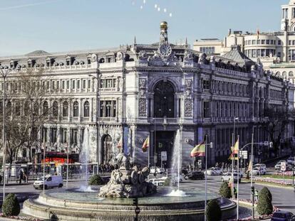 Sede del Banco de Espa&ntilde;a, en Madrid.